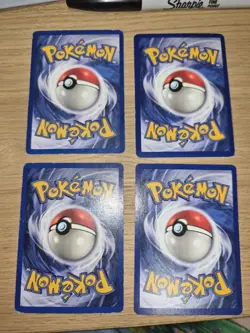 Pokemon Base Set Starter Combo Lot (Bulbasaur, Charmander, Pikachu, Squirtle) - Image 2