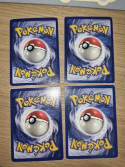 Pokemon Base Set Starter Combo Lot. (Bulbasaur, Charmander, Pikachu, Squirtle) - Image 2