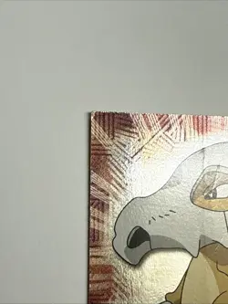 Topps Pokemon #104 Cubone Holo Foil TV Animation Series 2 Blue Logo HP - Creased - Image 5