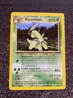 MACRONIUM UNCO - POKEMON 29/111 NEO GENESIS EDITION 2 PROCHE DU NEUF FR - Image 1
