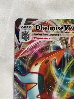 Pokemon Dhelmise VMAX 010/072 Ultra Rare Holo Shining Fates NM - Image 5