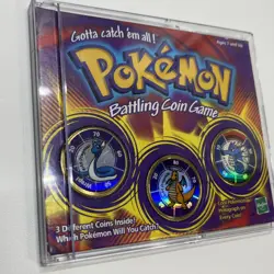 1999 Pokemon Battling Coin Game Dragonair, Dragonite and Seadra - Image 3