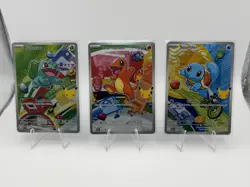 Pokemon First Partner Kanto Promos- Bulbasaur 37, Charmander 38, & Squirtle 39 - Image 1