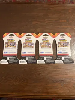 Pokemon Surging Sparks Sleeved Booster Packs Lot of x4 Brand New Sealed - Image 2