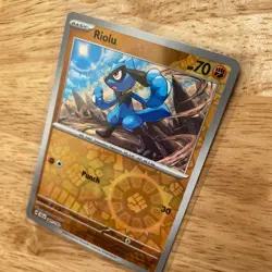 Riolu 081/142 - Sv07: Stellar Crown Reverse Holo - Pokemon TCG 2024 - Image 2