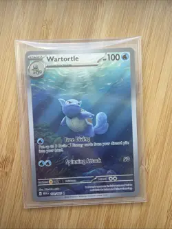 The Pokemon Company Wartortle 171/165 Scarlet & Violet 151 Illustration Rare Ho… - Image 1