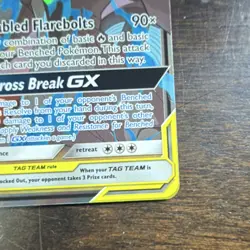 Pokemon TCG Reshiram & Zekrom GX SM Cosmic Eclipse Ultra Rare Holo TAG TEAM 157… - Image 3