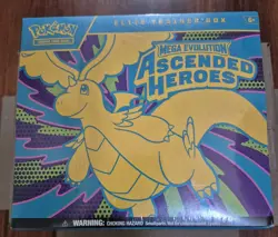 Pokemon Ascended Heroes ETB Elite Trainer Box - TORN SEAL - N's Zekrom Promo - Image 1