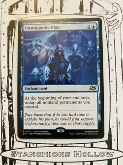 MTG Unstoppable Plan - Aetherdrift (DFT) R 0072 - Image 1