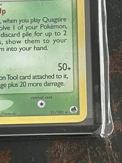 Quagsire (Delta Species) #21/101 - EX Dragon Frontiers Reverse Holo 2006 Pokemon - Image 5