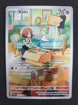 2023 Pokemon Scarlet & Violet Ralts Illustration Rare #211/198 NM - Image 1