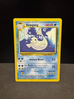 Pokemon | Dewgong - 25/102 | Base Set Regular | Lightly Played - Image 1