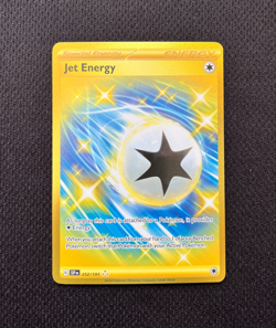 Pokemon TCG: Jet Energy SV08 - Surging Sparks 252/191 Gold - Image 1