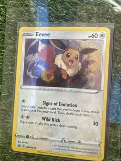 3 x Eevee SWSH042 - Sword & Shield Black Star Promo Cosmos Holo Pokemon TCG - NM - Image 2