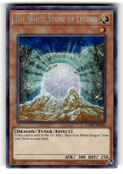 The White Stone of Legend LCKC-EN010 Unlimited Secret Rare Legendary Collection - Image 1