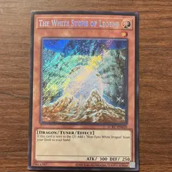 🔥The White Stone of Legend LCKC-EN010 Secret Rare YuGiOh!🔥 - Image 2