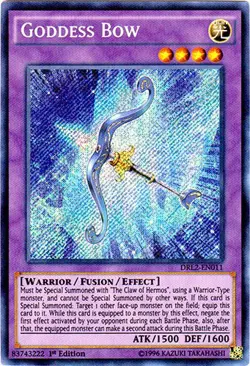 Goddess Bow - DRL2-EN011 - Secret Rare - 1st Edition NM Yugioh Dragons of Legend - Image 1