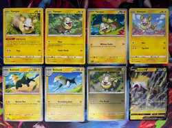 Pokemon 8 Card Lot (Yamper & Boltund Evolution) Boltund V Fusion Strike 103/264 - Image 1
