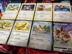 Pokemon TCG: 8 Card Lot (Eevee) Eevee V Promo SWSH065 - Image 2