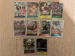 OP TCG - OP14 Japanese SR Bundle 10 Cards - Image 1