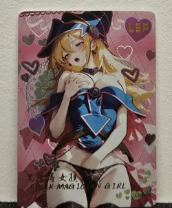 Goddess Story Femme Fatale LSP-05 Black Magician Girl Card NM - Image 2
