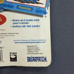 2002 Sealed Blister Pack Thomas The Train Briarpatch Gullane Trading Cards - Image 2