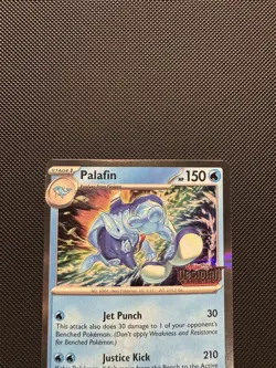 Pokemon TCG Palafin 036 (Prerelease) Sv: Scarlet & Violet Promo Cards Near Mint - Image 3