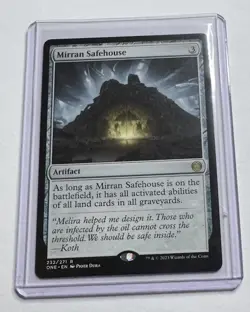 Mirran Safehouse 232/271 Phyrexia: All Will Be One Rare Artifact MTG NM/M - Image 1