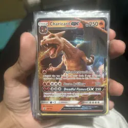 Charizard GX SM195 – Sun Moon Black Star Promo – Pokemon card TCG NM - Image 1