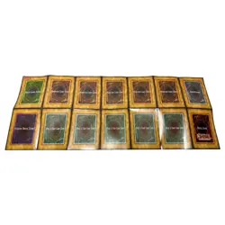 Vintage Yugioh! Trading Card Game Deck Zone Sheet 1996 Board - Image 1