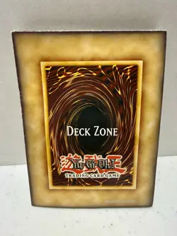 Vintage Yugioh! Trading Card Game Deck Zone Sheet 1996 Board - Image 3