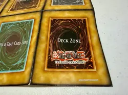 Vintage Yugioh! Trading Card Game Deck Zone Sheet 1996 Board - Image 5