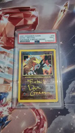 Signed Mewtwo and Signed Entei PSA Graded Cards Pokemon Card - Image 4