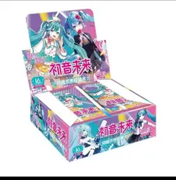 Hatsune Miku First Edition CCG Trading Card-3 Packs (free stickers with order). - Image 1