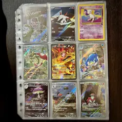 Huge Binder Collection Lot of 170+ Pokemon Card Mixed EX Holo Full Art Charizard - Image 1