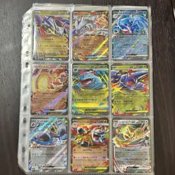 Huge Binder Collection Lot of 170+ Pokemon Card Mixed EX Holo Full Art Charizard - Image 5