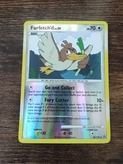 Farfetch'd 38/100 Reverse Holo Diamond & Pearl Stormfront Pokemon Card - Image 1