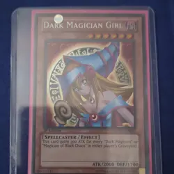 Konami Dark Magician Girl 1st Edition Holo Spellcaster Effect LCYW Card Lot (2) - Image 1