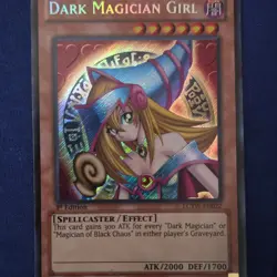 Konami Dark Magician Girl 1st Edition Holo Spellcaster Effect LCYW Card Lot (2) - Image 2
