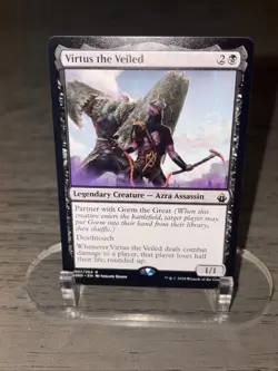 MTG Virtus the Veiled Battlebond Regular Card, Near Mint Condition NM - Image 1