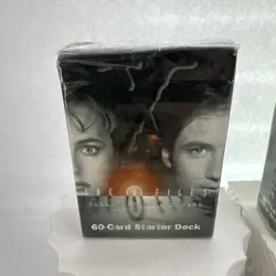 The X-Files Card Game 60-Card Starter Deck, 2 Decks, 2 Boosters! Unopened, NEW - Image 2