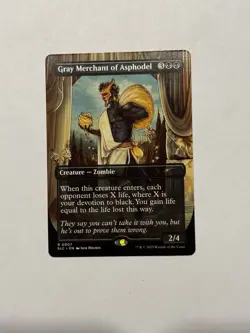 Gray Merchant of Asphodel, 0007, NON-Foil, Secret Lair Encyclopedia, MTG, NM - Image 1