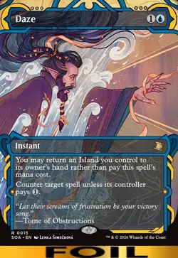 Daze ** FOIL ** #15 - Secrets of Strixhaven: Mystical Archive - NM MTG - Image 1