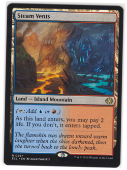 MTG Steam Vents Lorwyn Eclipsed ECL #267 rare NM *BOOM*! - Image 1