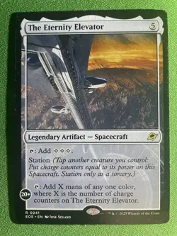 The Eternity Elevator Normal R Edge of Eternities 241 NM MTG Magic - Image 1