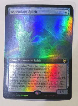 Ascendant Spirit (Extended Art) Kaldheim Foil - MTG RARE - Image 1