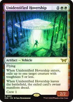 MTG - Unidentified Hovership - Foil - Duskmourn - Magic the Gathering - Image 1