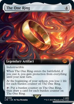 The One Ring (Extended Art) [LTR - 380] - NM [Normal] TCG MTG - Image 1