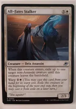 ALL-FATES STALKER U MAGIC THE GATHERING MTG EDGE OF ETERNITIES 3 NM - Image 1