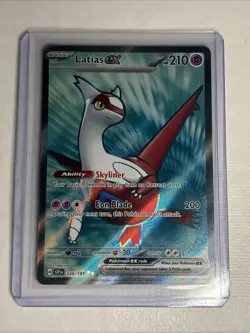 Pokemon Card TCG - Latias ex 220/191 Full Art Ultra Rare Surging Sparks NM - Image 1